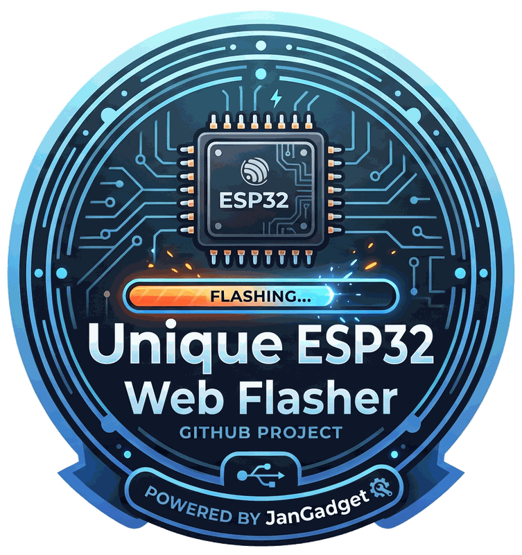 Unique ESP32 Flasher logo
